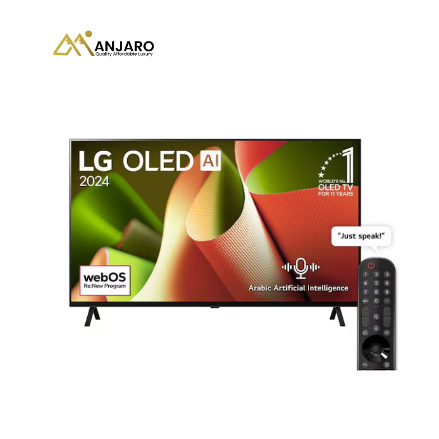 LG OLED55B46LA 55" OLED 4K Smart TV – Perfect Black, AI Processor, Dolby Vision & Cinematic Display