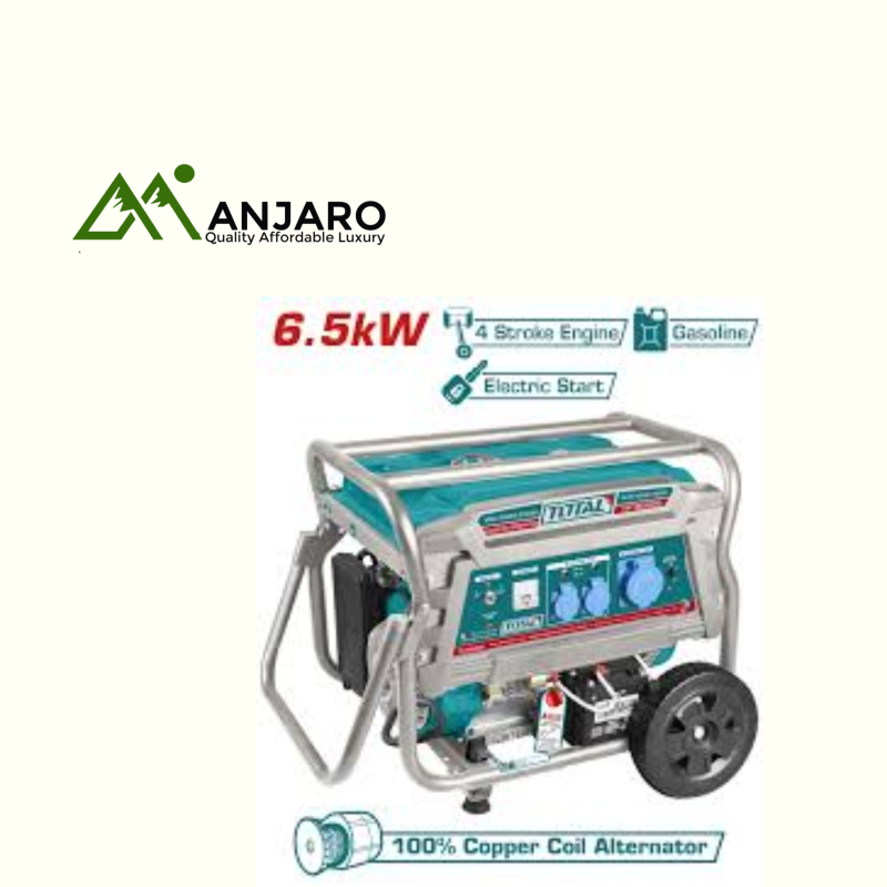 Total Gasoline generator TP165006 6.5KW