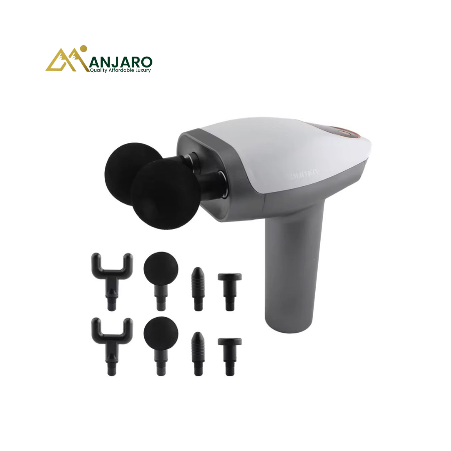 Double Headed Massage Gun | Deep Tissue Percussion Massager for Muscle Recovery, Pain Relief & Body Relaxation