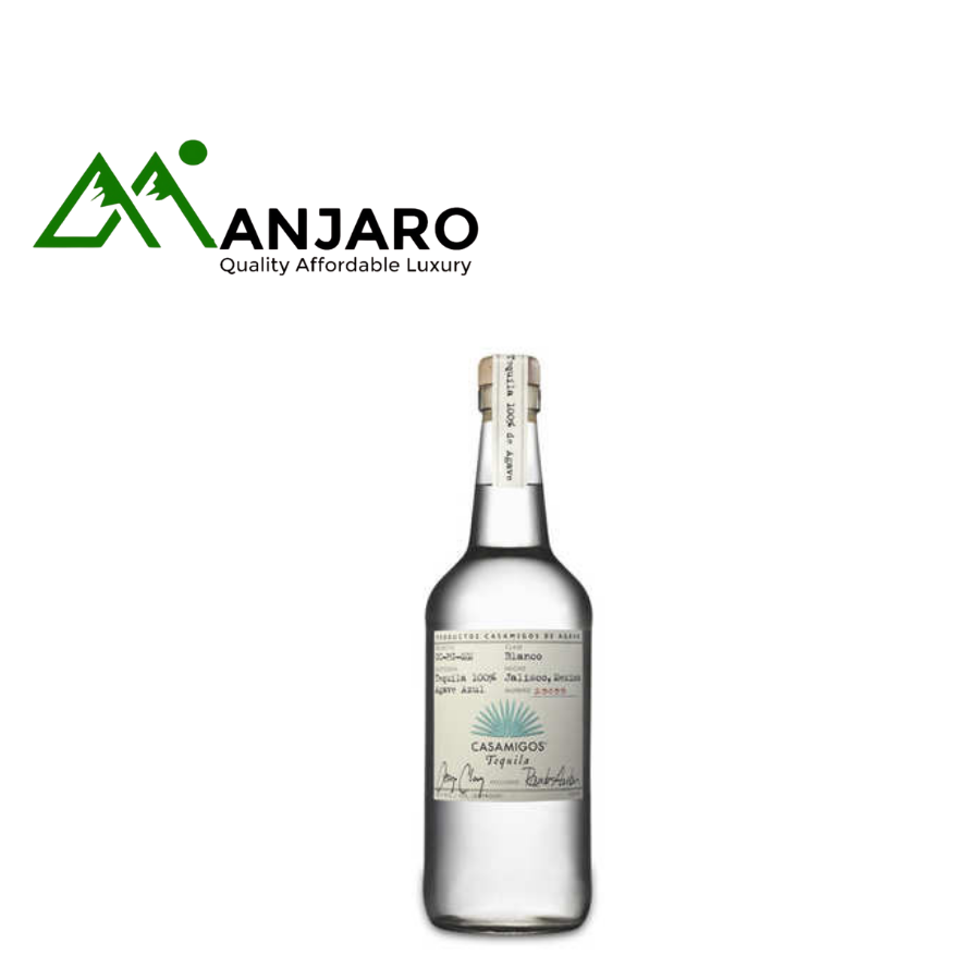 Casamigos Blanco Tequila – 750ml | Ultra-Smooth Premium Tequila with Crisp Agave & Citrus Notes