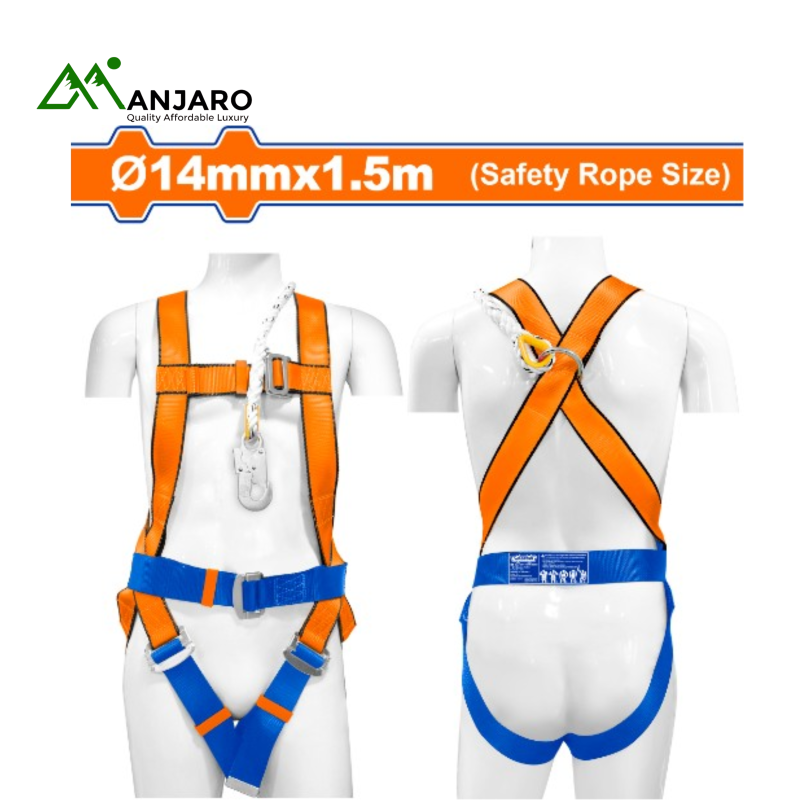 WSQ1513 Safety Harness with 1 Attachment Point & Safety Rope