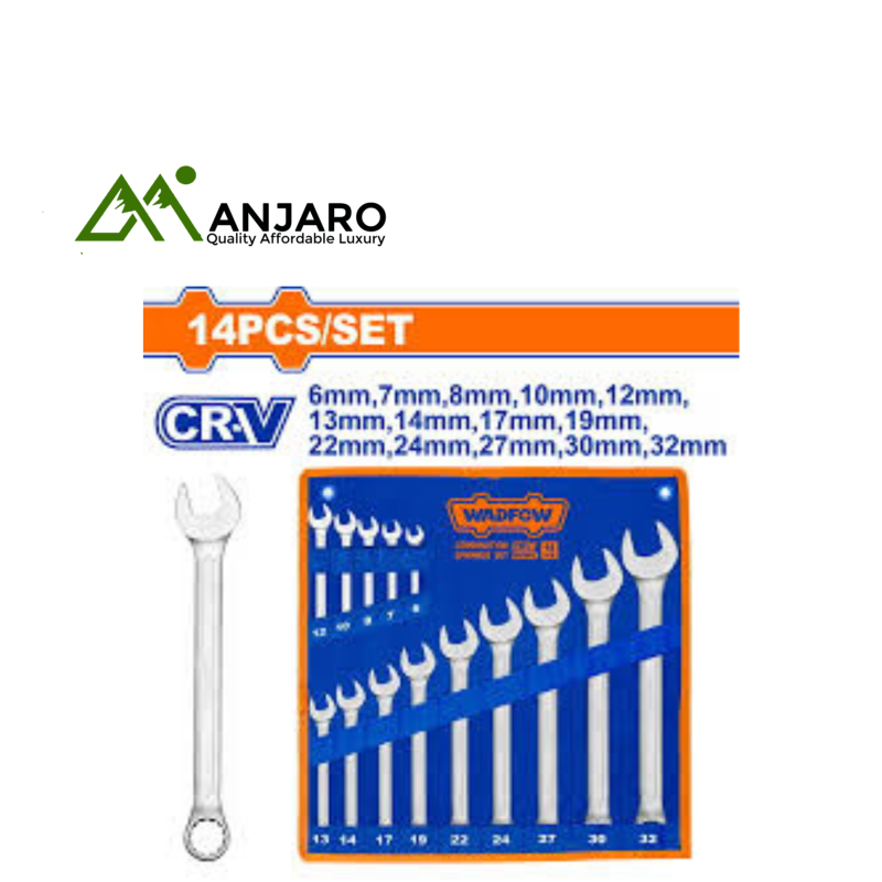 14 Pcs Combination Spanner Set WSP1M14
