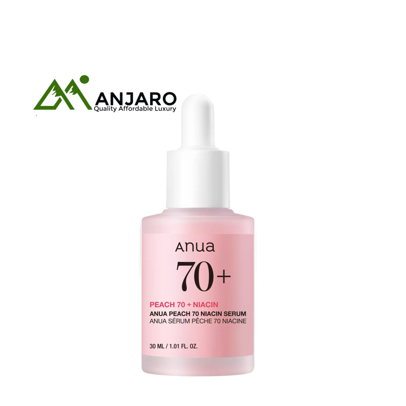 ANUA Peach 70% Niacin Serum – 30 ml Brightening Glow Booster with 5% Niacinamide & Triple Hyaluronic Acid