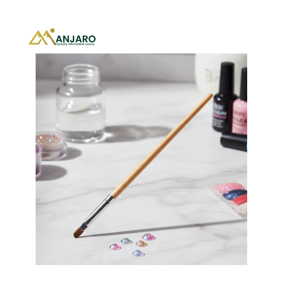Gold finger acrylic brush