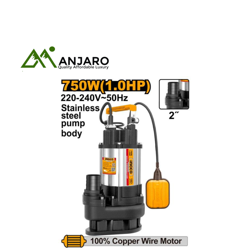 Ingco SPDS7508 Sewage submersible pump-1.0HP