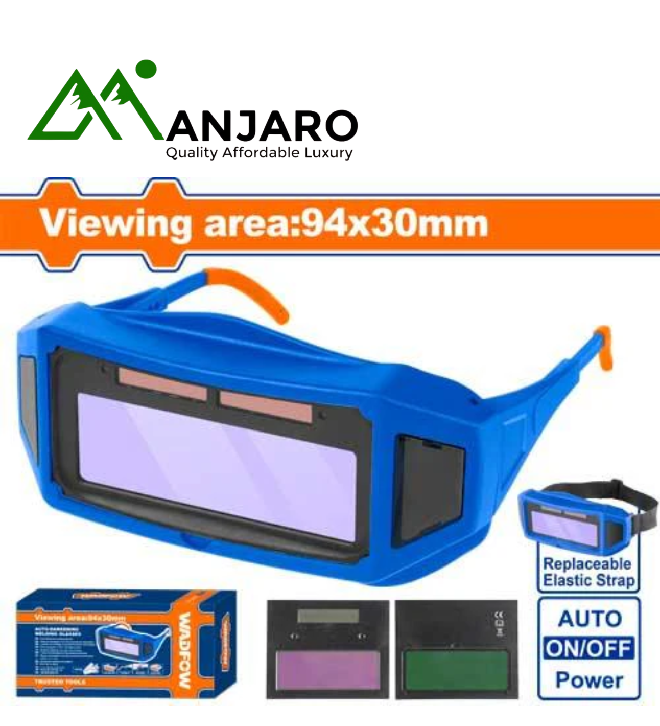 Auto-Darkening Welding Glasses WWA1501