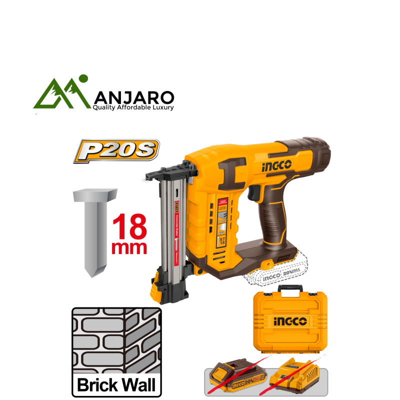 Ingco Cordless brick nailer CSTLI3805