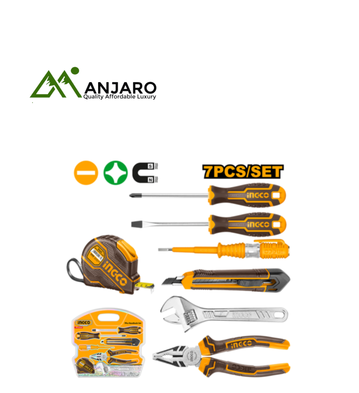 Ingco HKTH10807 7 Pcs hand tools set