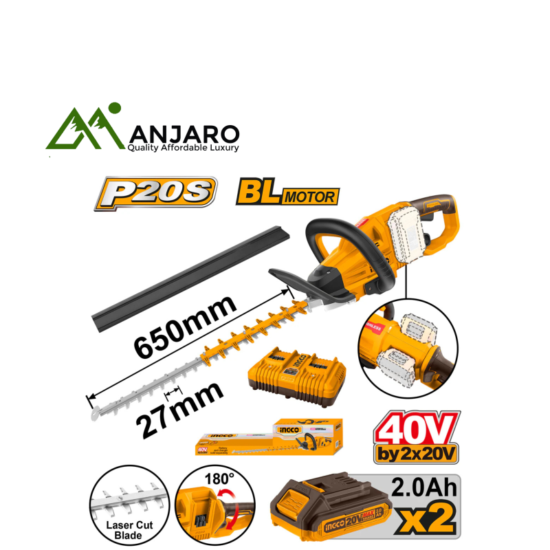 Ingco CHTLI40028 Cordless hedgetrimmer