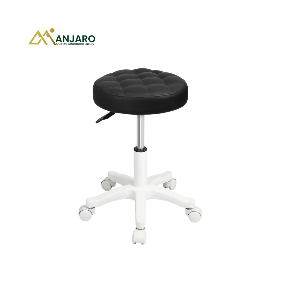 Lash Stool – Adjustable Salon Technician Stool for Eyelash Extension, Makeup & Beauty Workstation Comfort