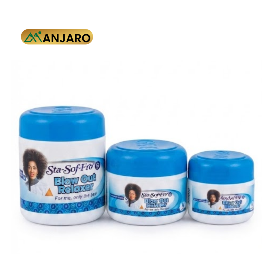 Sta-Sof-Fro Blow Out Relaxer – Hair Relaxing Cream for Smooth, Soft & Manageable Hair