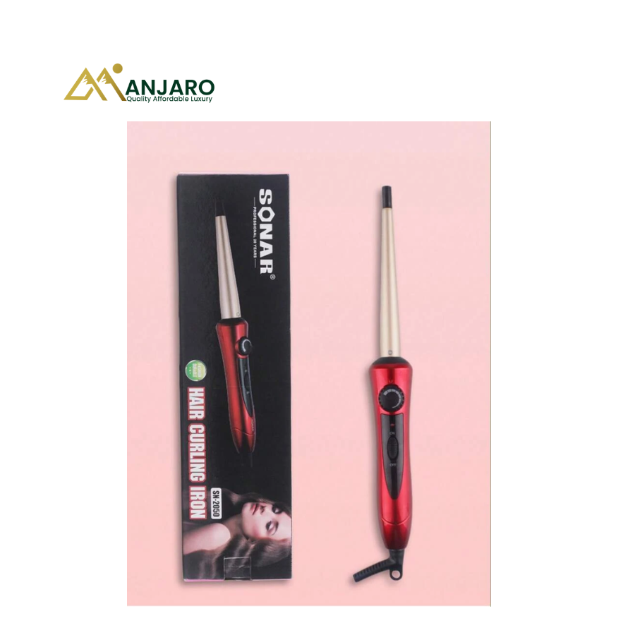 Sonar Hair Curling Iron – Professional Ceramic Hair Curler for Smooth, Defined & Long-Lasting Curls