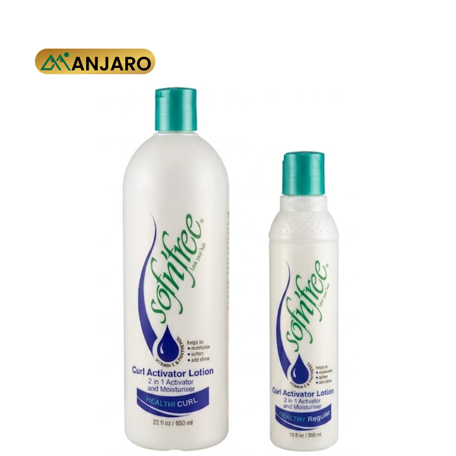 Sofn’Free Curl Activator – Moisturizing Curl Enhancing Lotion for Defined, Soft & Bouncy Curls