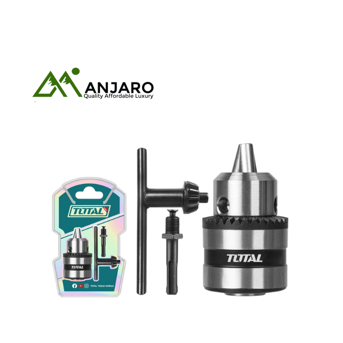 Total TAC451301.1 13mm Key chuck with adaptor