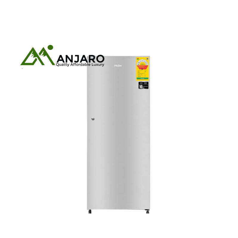 HAIER 190L Single Door Refrigerator – HRD-2103BIS-P, Silver, Energy Efficient, Compact Cooling
