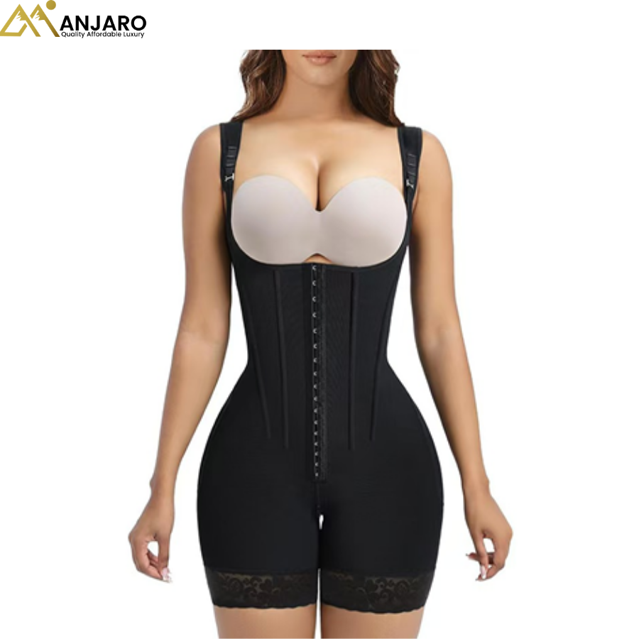 SculptFit Waist-Control Shapewear Bodysuit – Full Body Compression 1108