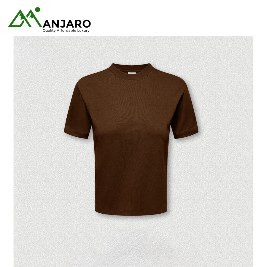 BE Women’s Clothing Summer Fog Long-Staple Cotton Round Neck T-Shirt | Casual Sports Short Sleeve Slim Fit Women’s Top(Shipping Fee Included)