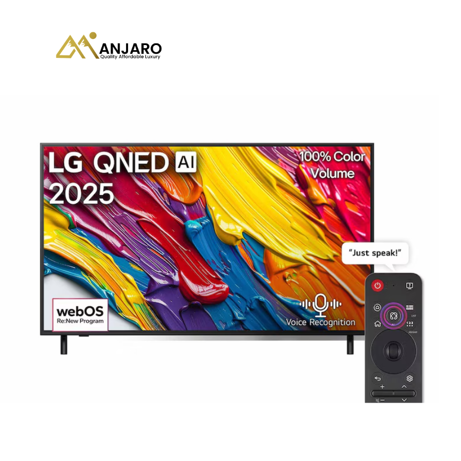 LG 55QNED82A6A 55" QNED 4K Smart TV – Quantum Dot NanoCell, AI Processor & HDR Cinema Display