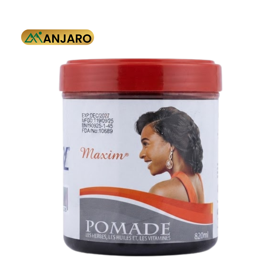 Maxim Pomade – Strong Hold Hair Styling Pomade for Sleek, Defined & Long-Lasting Hairstyles
