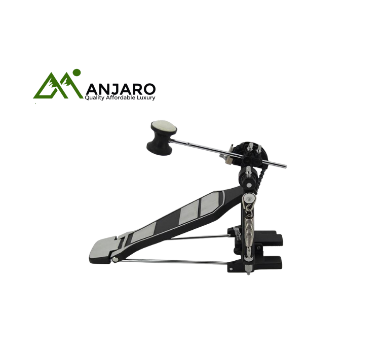 Asanasi P-50 Drum Pedal – Steel Construction, Adjustable Height, Nickel Plating