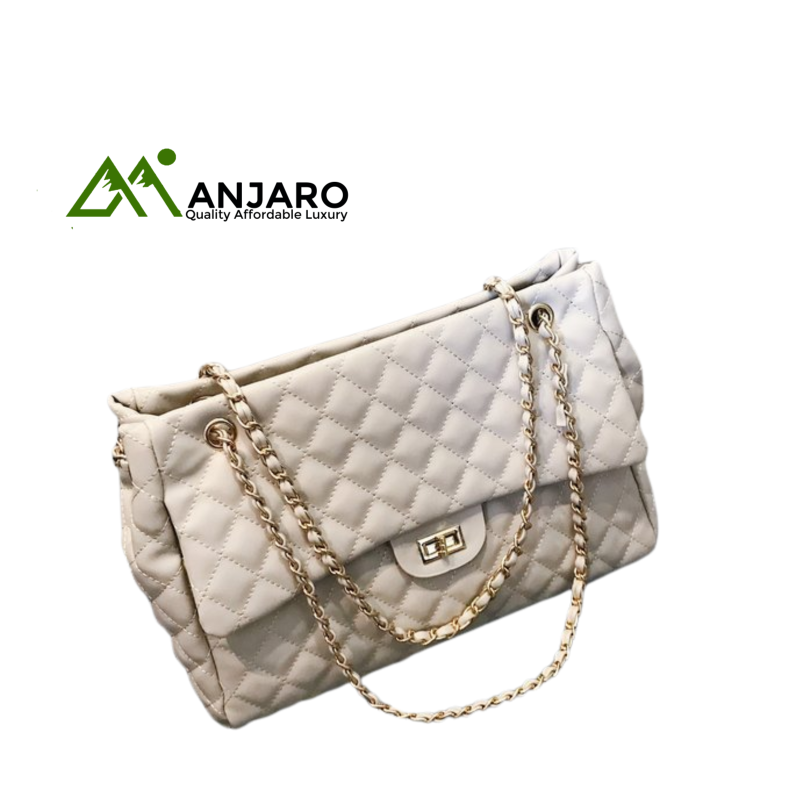 Luxury Quilted PU Embroidery Shoulder Sling Bag – Women’s Daily & Travel Handbag
