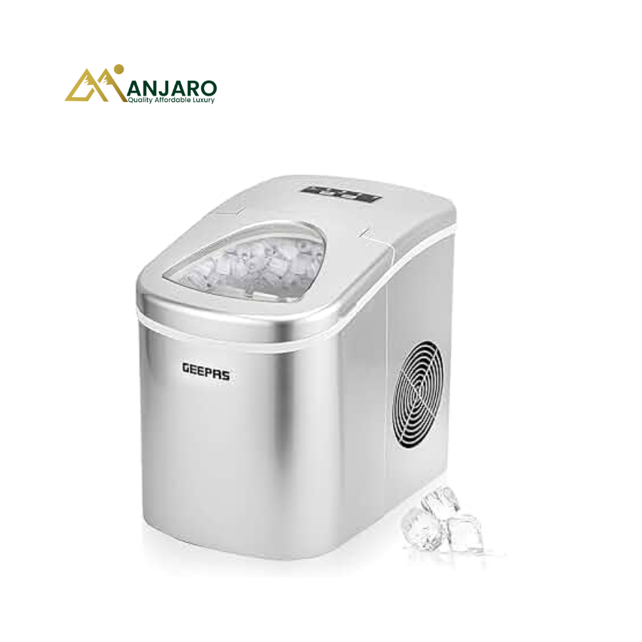 Geepas GIM63015UK Ice Maker – 200W Portable Ice Cube Machine