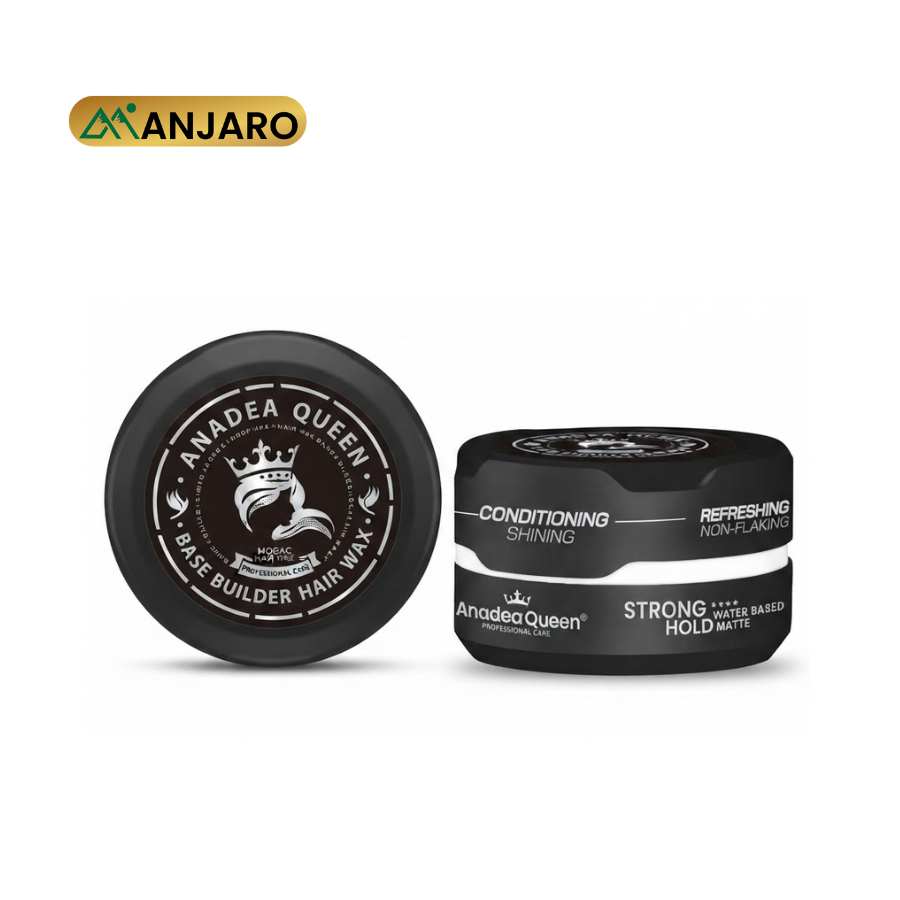 Anadea Queen Base Builder Hair Wax – Strong Hold Styling Wax for Hair Volume, Texture & Long-Lasting Styles