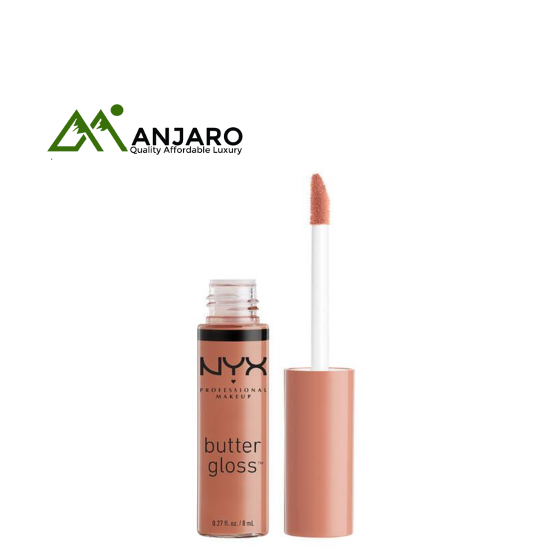 NYX Professional Makeup Butter Gloss (8ml) – Non-Sticky, Sheer to Medium Coverage Lip Gloss