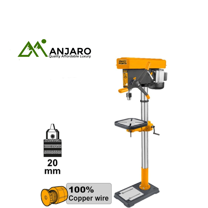 Ingco 750W Drill Press with 20mm Capacity  DP207505