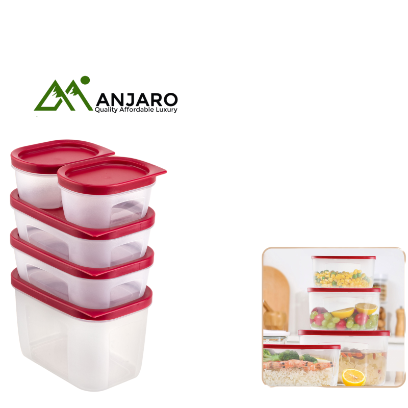 Decakila  Food Container Set – 5-Piece KMTT119R