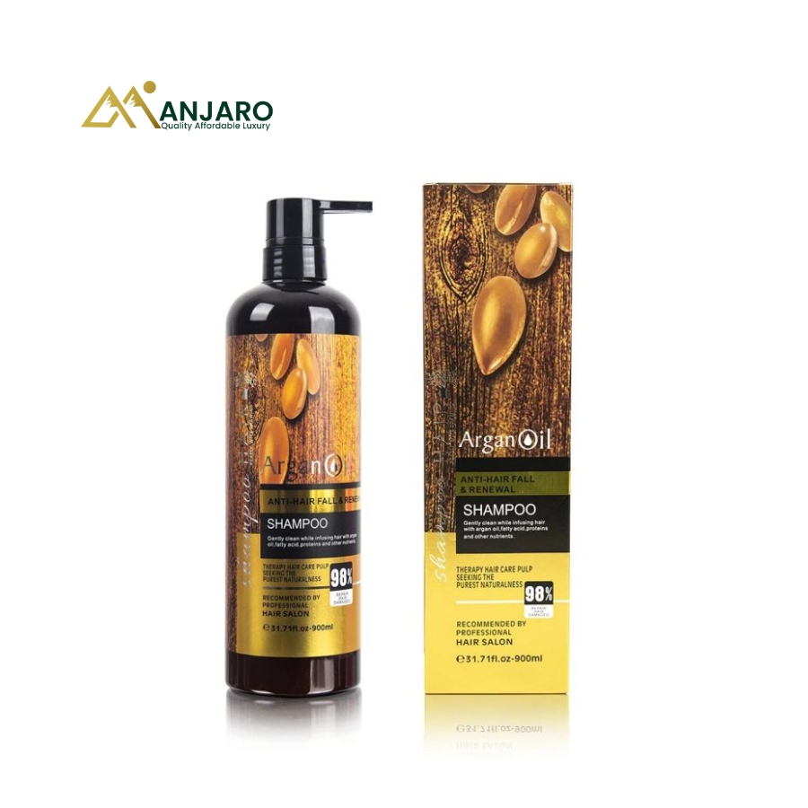 Argan Oil Shampoo – Moisturizing Hair Repair Shampoo for Soft, Smooth & Healthy-Looking Hair