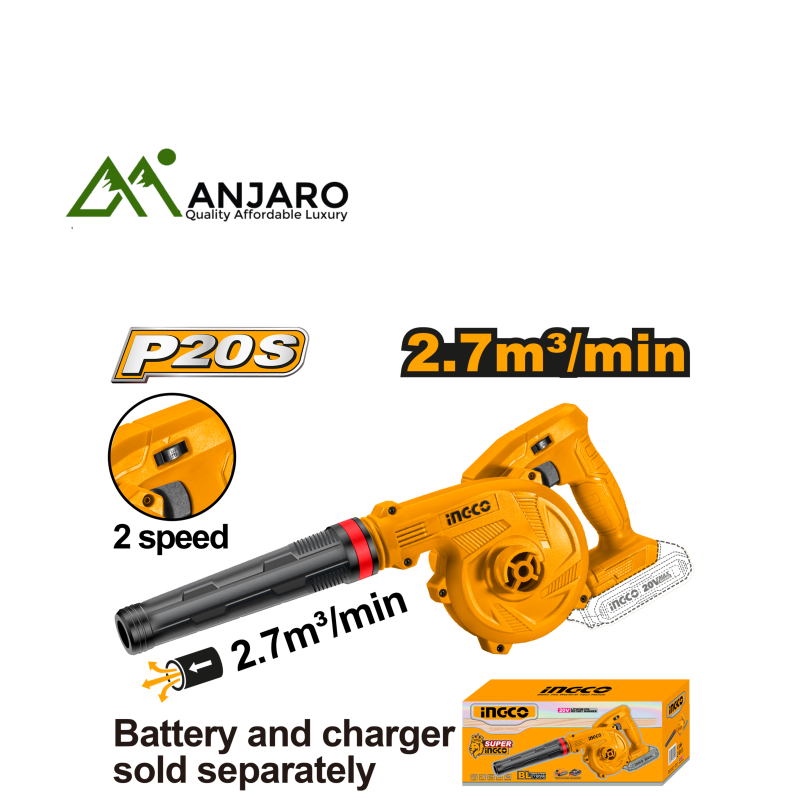 Ingco CABLI20018 Cordless blower