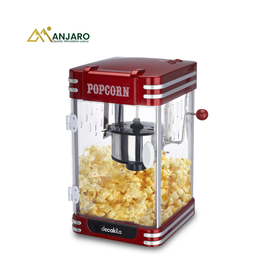 DECAKILA Kettle Popcorn Maker 310W 2.5oz Cinema Style Popcorn Machine KETT019R