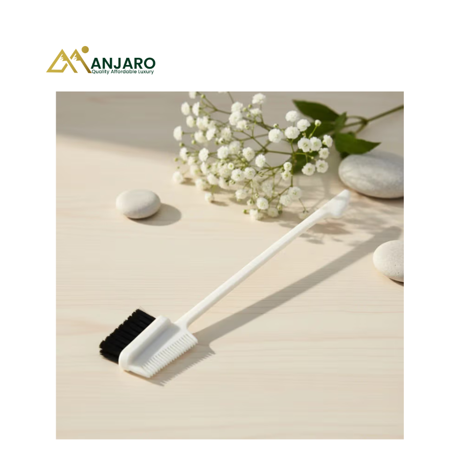 3-Sided Edge Brush – Dual Edge Control & Styling Hair Brush Tool