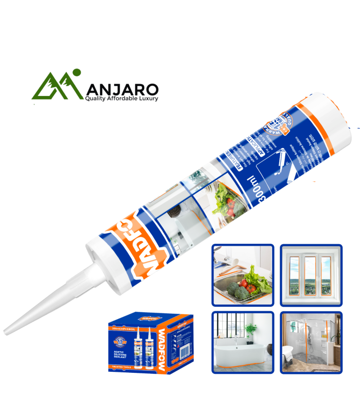 Wadfow Acetic silicone sealant white WGQ2T41