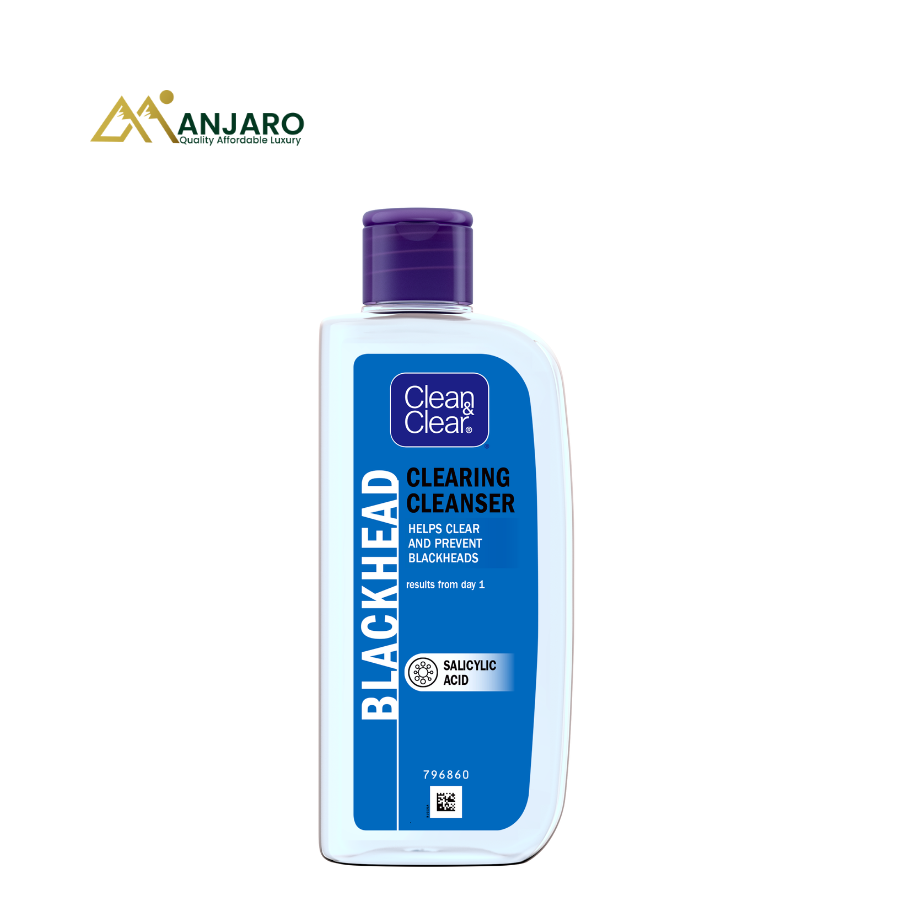 Clean & Clear Facial Cleanser – Daily Gentle Face Wash for Oil Control, Clear Skin & Fresh Complexion