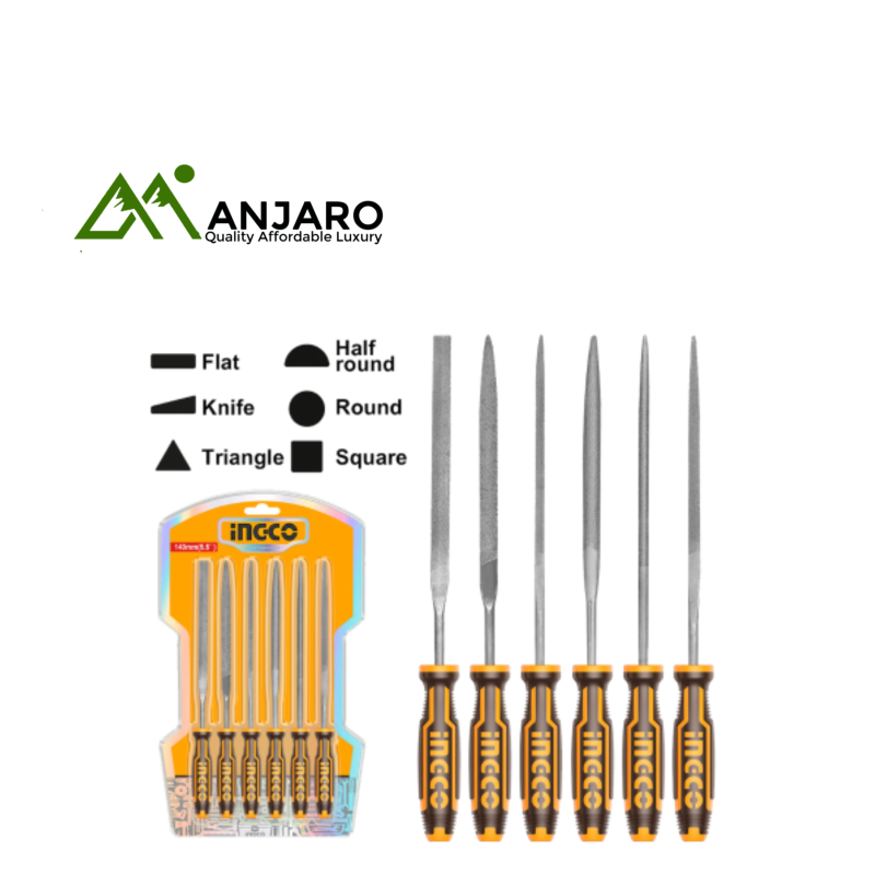 Ingco 6 Pcs File Set   HKTF63