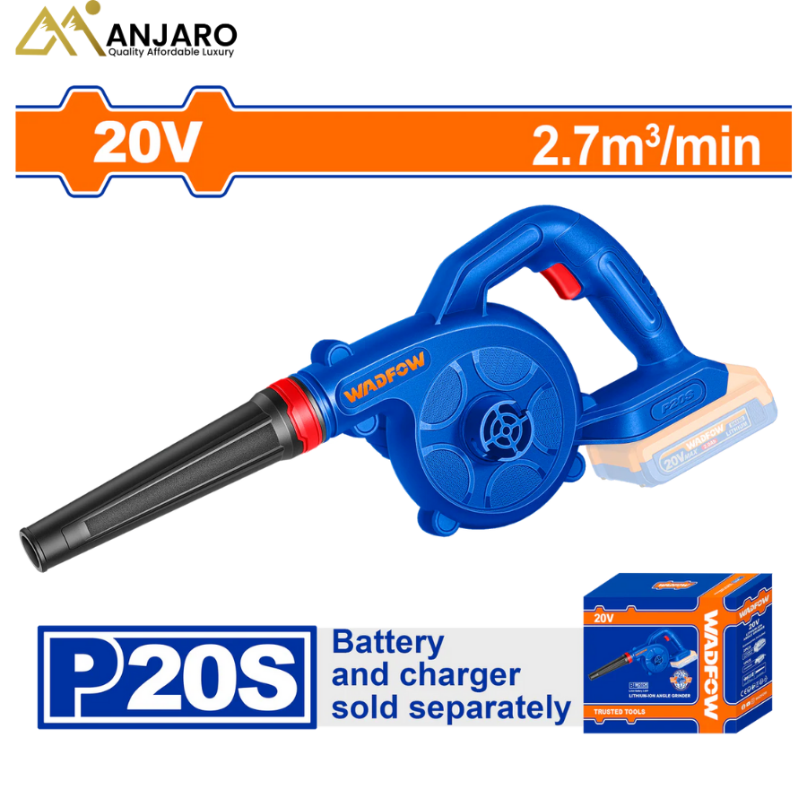 Wadfow  Cordless Blower – 20V Lithium-Ion WBLP552