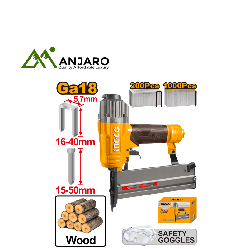 Ingco 2-in-1 Combo Brad Nailer  ACN50401
