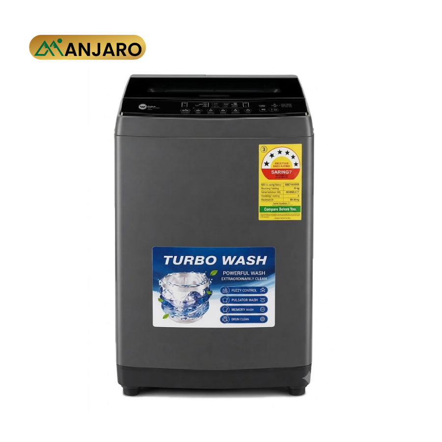 H&A  8kg Automatic Top Load Washing Machine with Water Pump XQB-80C06
