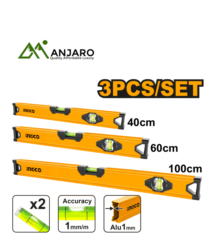 Ingco Spirit level set HSL10403
