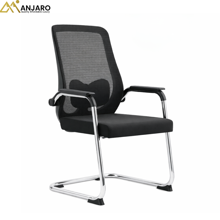 Ergonomic Mesh Visitor Office Chair – Medium Size