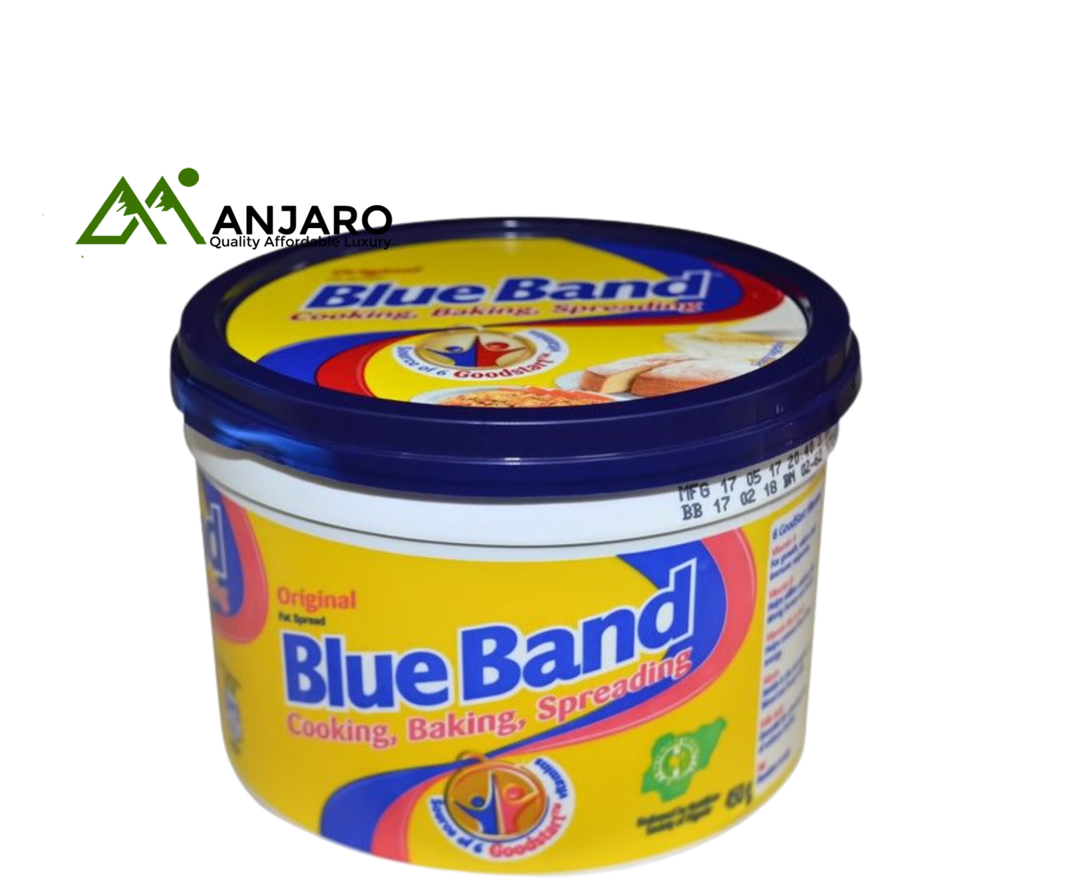 Blue Band Margarine Original 450g – Tasty, Nutritious Spread for All Meals