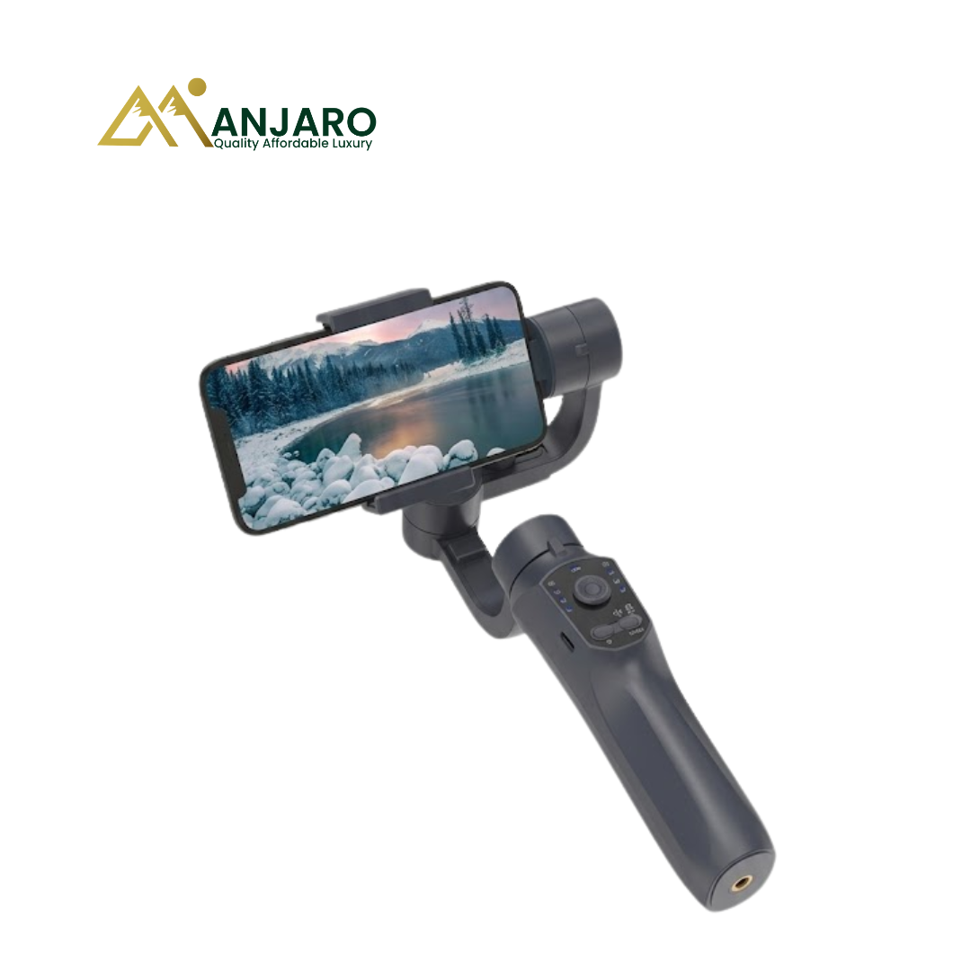 3-Axis Smartphone Gimbal Stabilizer – Smooth Video, Anti-Shake Control & Rechargeable Battery