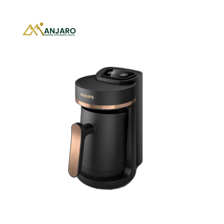 Philips HDA150/62 Turkish Coffee Maker – 4 Cup Slow Brew Coffee Machine with Overflow Protection