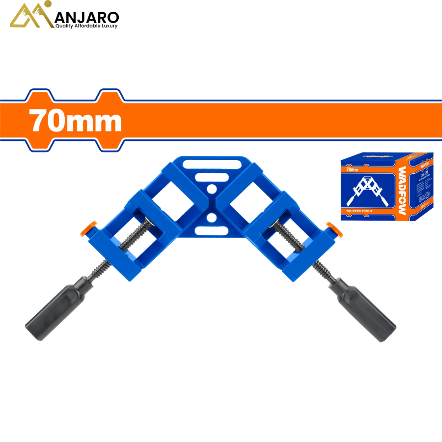 Wadfow Corner Clamp – Aluminum Alloy, Quick-Release, 70mm Clamping WACC2528