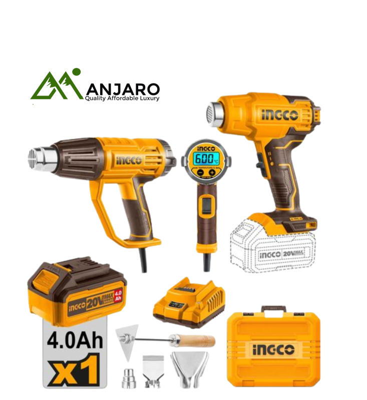 Ingco Heat gun combo kit  COSLI240201