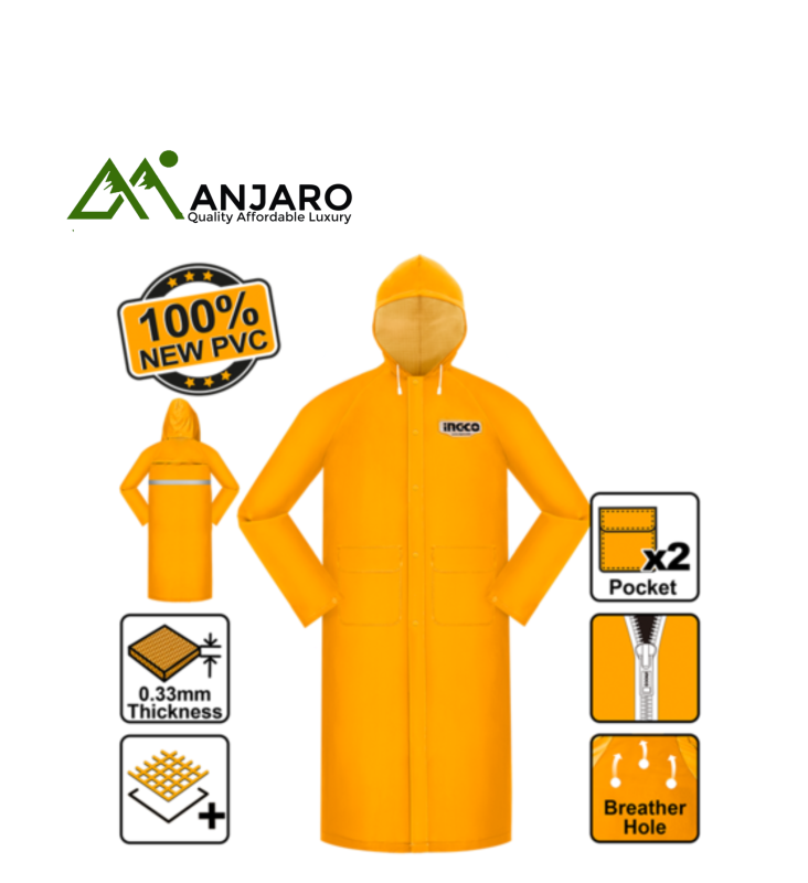 Ingco Rain Coat HRCTL031.XXXL, HRCTL031.XXL, HRCTL031.XL, HRCTL031.L, HRCTL031.M
