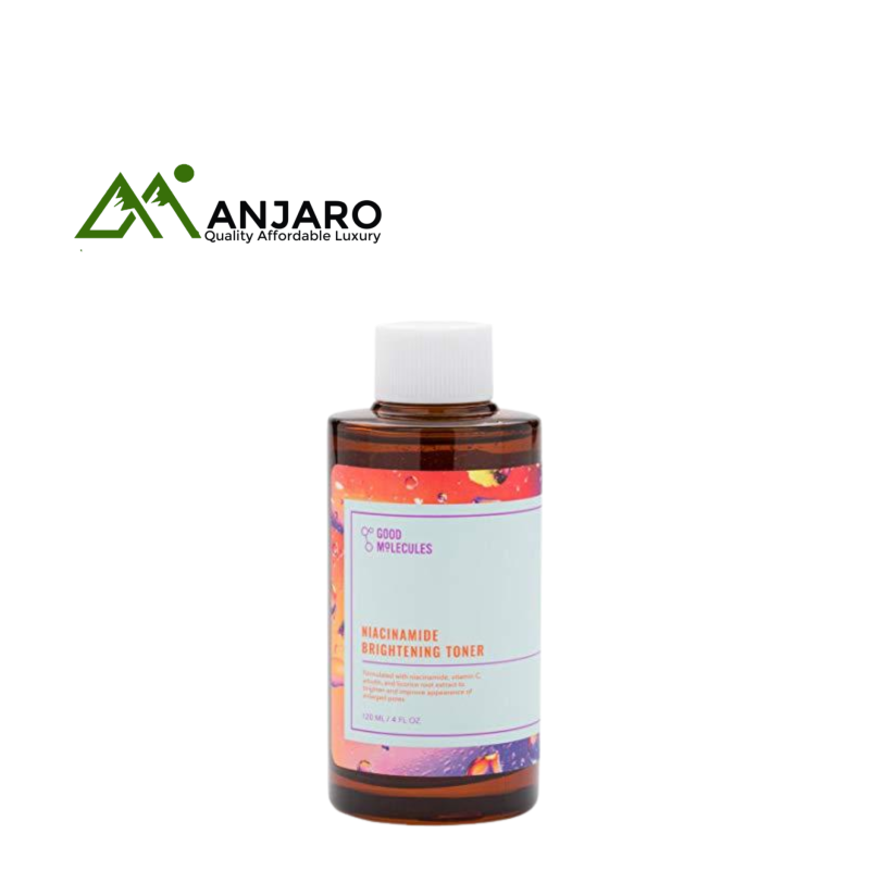 Good Molecules Niacinamide Brightening Toner (120ml) – Alcohol-Free Toner for Even Skin Tone & Pore Refinement