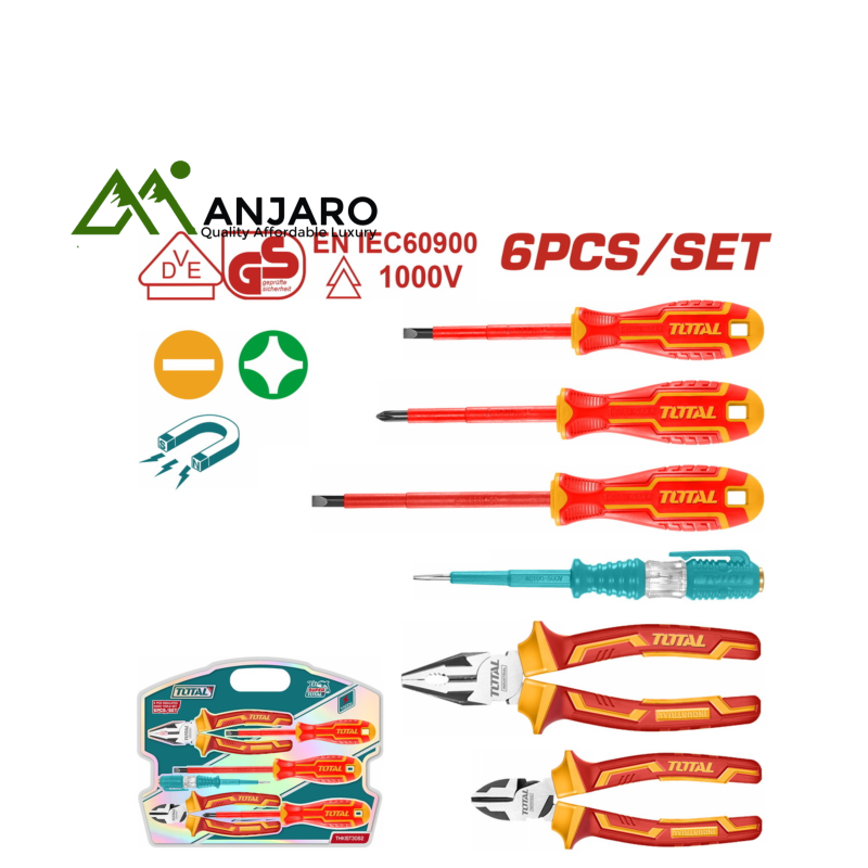 Total 6 Pcs insulated hand tools set THKIST3062